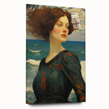 Vibrant Electric Wall Art – Abstract Electric Painting of Ocean Beauty