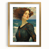 Vibrant Electric Wall Art – Abstract Electric Painting of Ocean Beauty