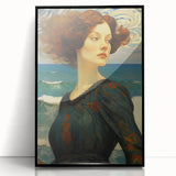 Vibrant Electric Wall Art – Abstract Electric Painting of Ocean Beauty