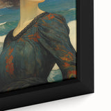 Vibrant Electric Wall Art – Abstract Electric Painting of Ocean Beauty