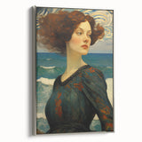 Vibrant Electric Wall Art – Abstract Electric Painting of Ocean Beauty