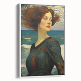 Vibrant Electric Wall Art – Abstract Electric Painting of Ocean Beauty