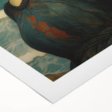 Vibrant Electric Wall Art – Abstract Electric Painting of Ocean Beauty