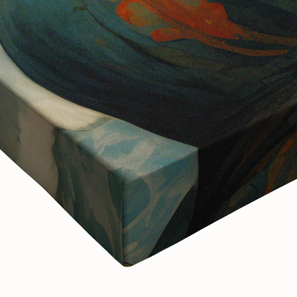 Vibrant Electric Wall Art – Abstract Electric Painting of Ocean Beauty