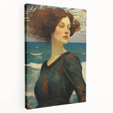 Vibrant Electric Wall Art – Abstract Electric Painting of Ocean Beauty