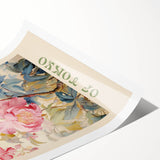 Electric Wall Art – Vibrant Flower Market of Tokyo Electric Art Print