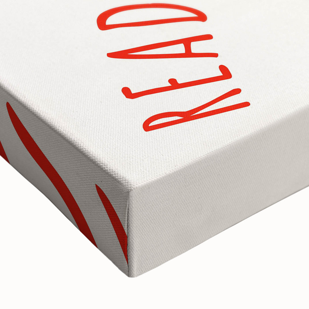 Electric Wall Art – Modern Abstract Electric Print with Red Line Art
