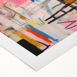 Abstract Electric Pop Art Canvas - Vibrant Modern Wall Art Decor