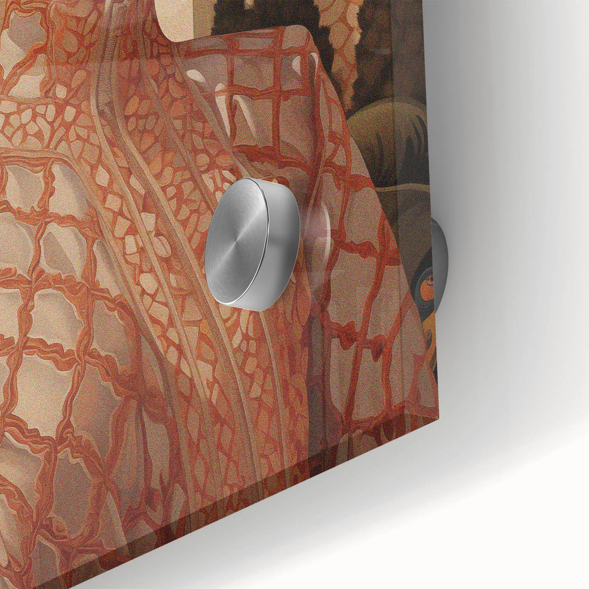 Electric Wall Art – Regal Portrait of Woman in Desert Palace Electric Print