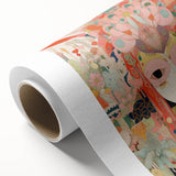 Electric Wall Art – Vibrant Abstract Floral Mask Electric Art Print