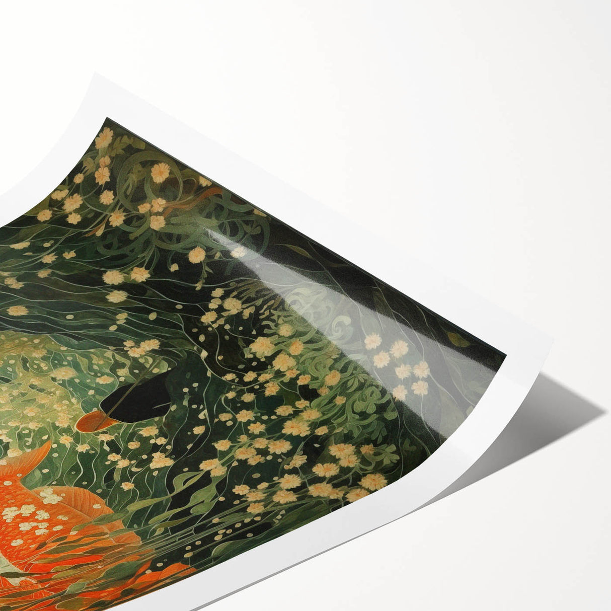 Electric Wall Art – Vibrant Underwater Scene with Fish Electric Art Print