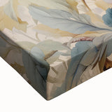 Electric Wall Art – Soft Pink Floral Bouquet with Blue Leaves Electric Print