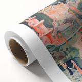 Electric Wall Art – Surreal Fantasy Landscape with Figures Electric Print