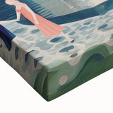 Electric Wall Art – Surreal Fantasy Landscape with Figures Electric Print