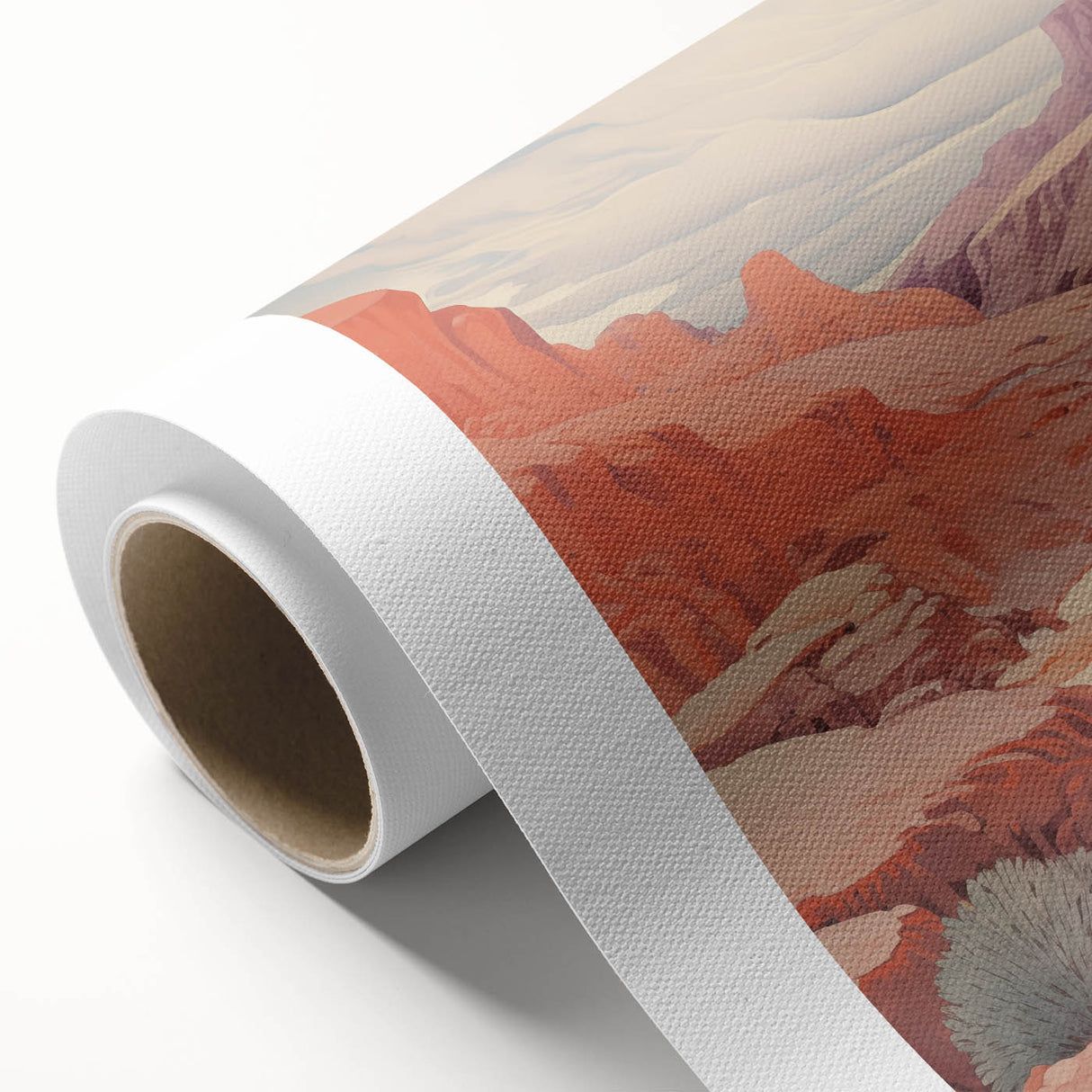 Electric Wall Art: Vibrant Desert Landscape - Modern Electric Decor