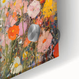 Electric Wall Art: Vibrant Floral Explosion - Modern Electric Decor