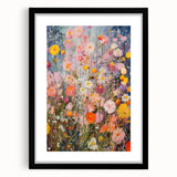 Electric Wall Art: Vibrant Floral Explosion - Modern Electric Decor