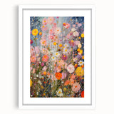Electric Wall Art: Vibrant Floral Explosion - Modern Electric Decor