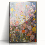 Electric Wall Art: Vibrant Floral Explosion - Modern Electric Decor