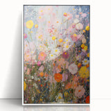 Electric Wall Art: Vibrant Floral Explosion - Modern Electric Decor