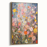 Electric Wall Art: Vibrant Floral Explosion - Modern Electric Decor