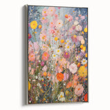 Electric Wall Art: Vibrant Floral Explosion - Modern Electric Decor