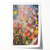 Electric Wall Art: Vibrant Floral Explosion - Modern Electric Decor