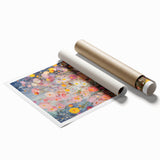 Electric Wall Art: Vibrant Floral Explosion - Modern Electric Decor