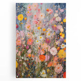 Electric Wall Art: Vibrant Floral Explosion - Modern Electric Decor