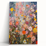 Electric Wall Art: Vibrant Floral Explosion - Modern Electric Decor