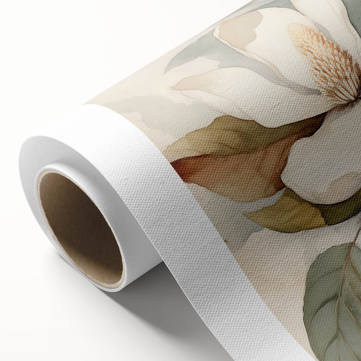 Electric Wall Art: Serene Magnolia Blossom - Modern Electric Decor