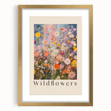 Electric Wall Art: Vibrant Wildflowers Bloom - Modern Electric Decor