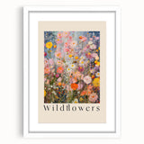 Electric Wall Art: Vibrant Wildflowers Bloom - Modern Electric Decor