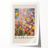 Electric Wall Art: Vibrant Wildflowers Bloom - Modern Electric Decor