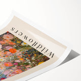 Electric Wall Art: Vibrant Wildflowers Bloom - Modern Electric Decor