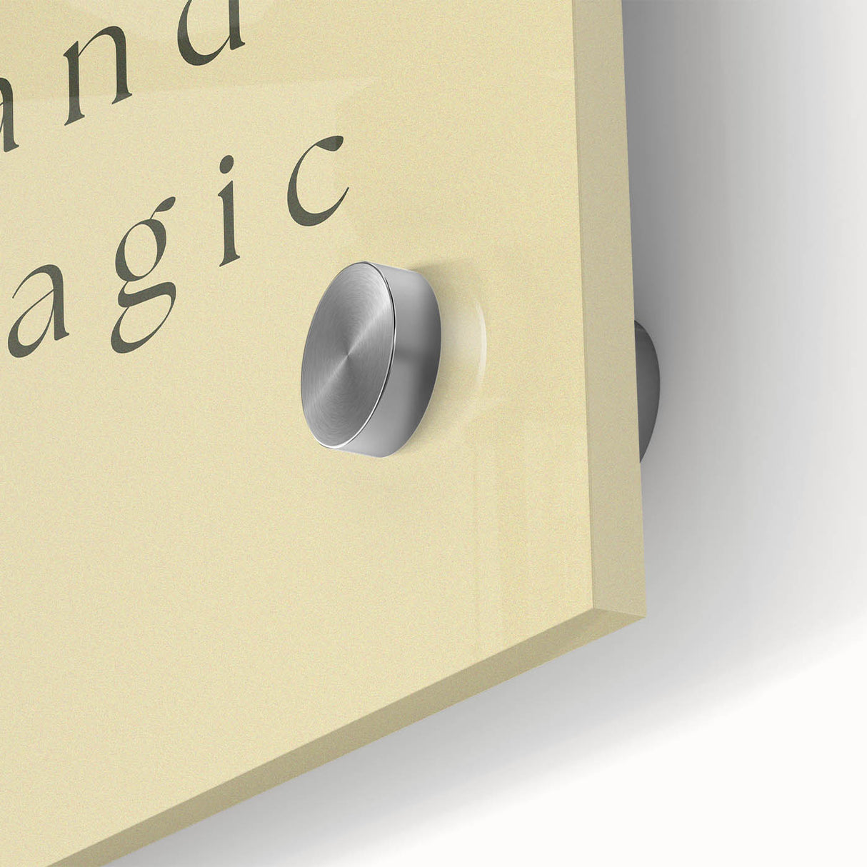Electric Wall Art: 'and Elves and Magic' Quote - Modern Electric Decor