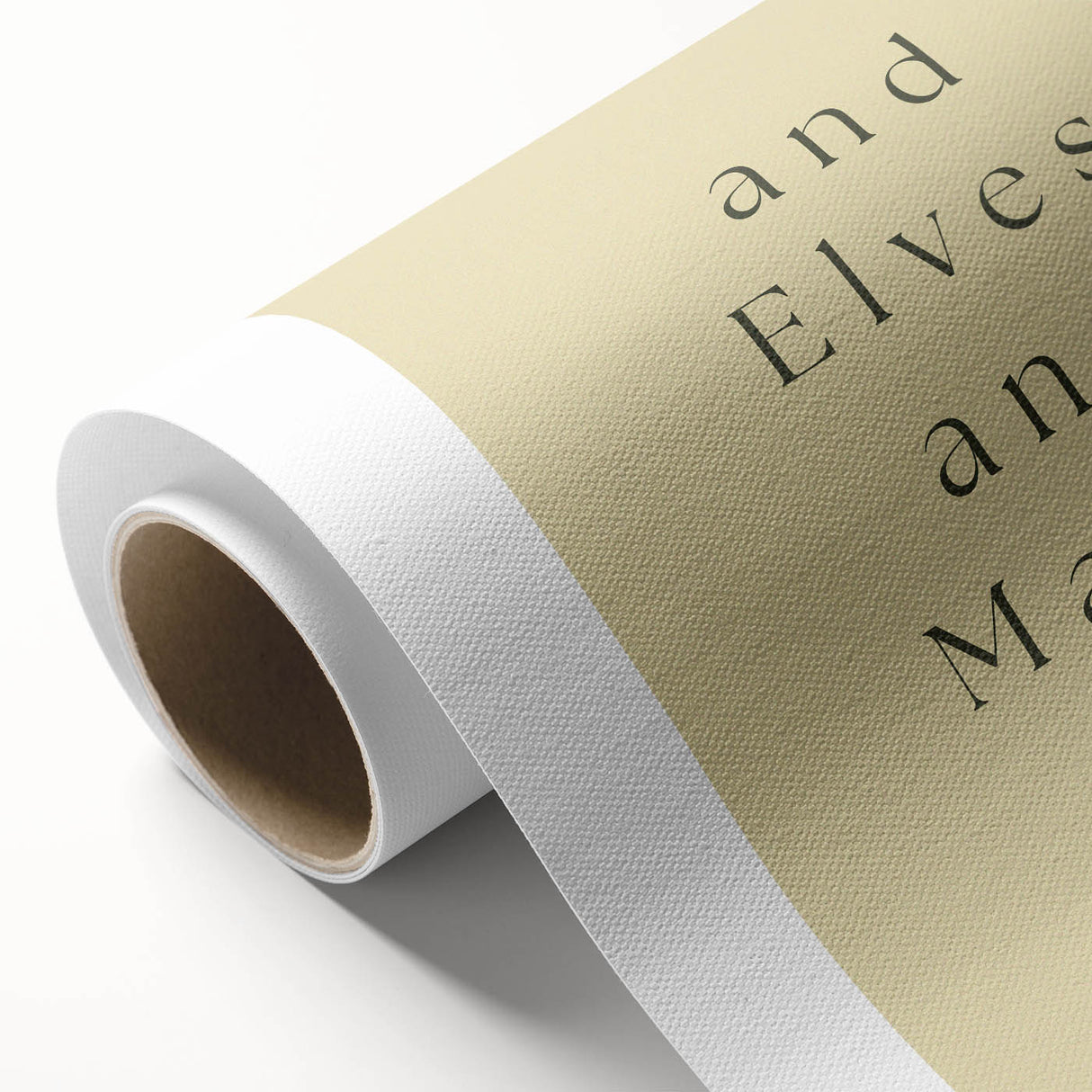 Electric Wall Art: 'and Elves and Magic' Quote - Modern Electric Decor