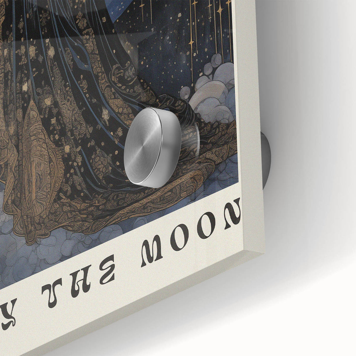 Electric Wall Art: Live by the Sun, Love by the Moon - Modern Decor
