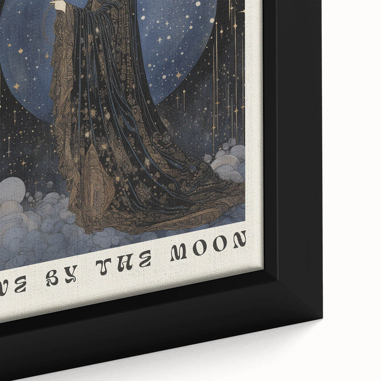 Electric Wall Art: Live by the Sun, Love by the Moon - Modern Decor