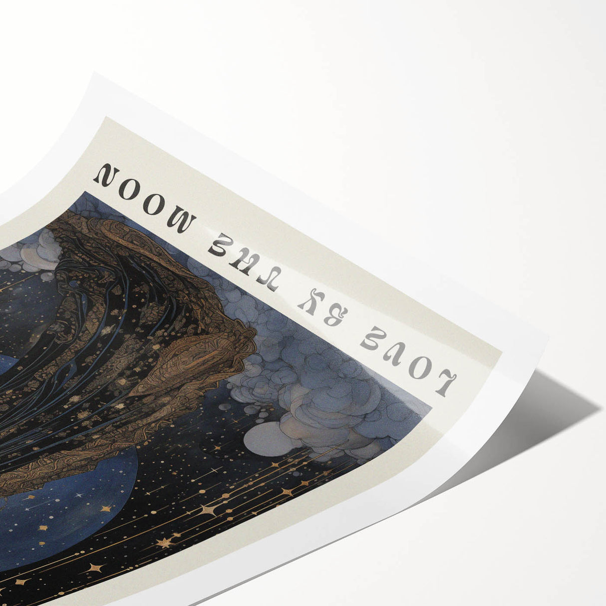 Electric Wall Art: Live by the Sun, Love by the Moon - Modern Decor