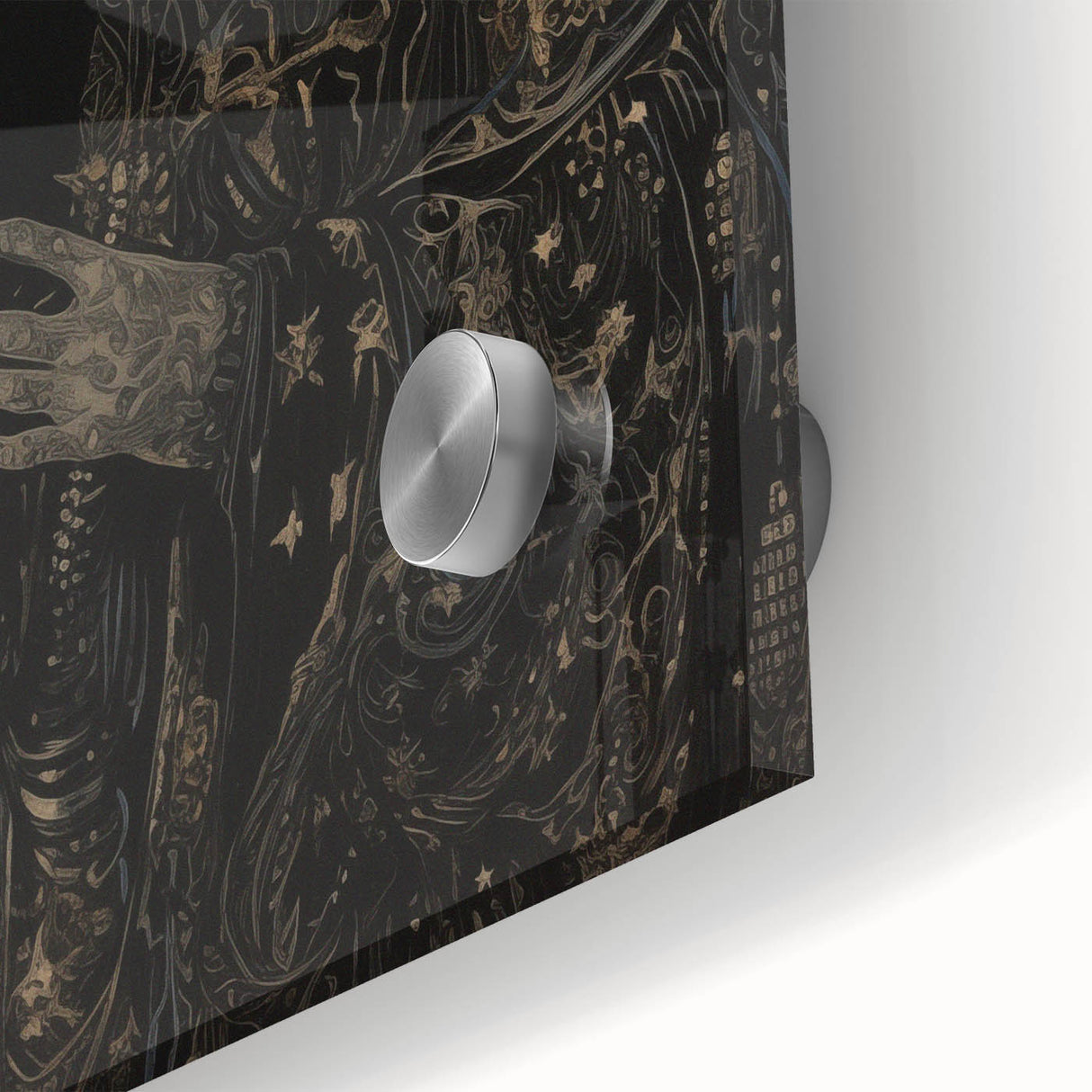 Electric Wall Art: Celestial Moon Priestess - Modern Electric Decor