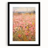 Electric Wall Art: Blooming Field of Flowers - Modern Electric Decor