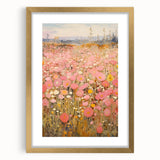 Electric Wall Art: Blooming Field of Flowers - Modern Electric Decor