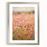 Electric Wall Art: Blooming Field of Flowers - Modern Electric Decor