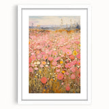 Electric Wall Art: Blooming Field of Flowers - Modern Electric Decor