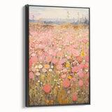 Electric Wall Art: Blooming Field of Flowers - Modern Electric Decor