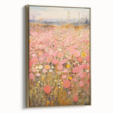 Electric Wall Art: Blooming Field of Flowers - Modern Electric Decor