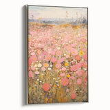 Electric Wall Art: Blooming Field of Flowers - Modern Electric Decor