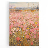 Electric Wall Art: Blooming Field of Flowers - Modern Electric Decor