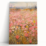 Electric Wall Art: Blooming Field of Flowers - Modern Electric Decor